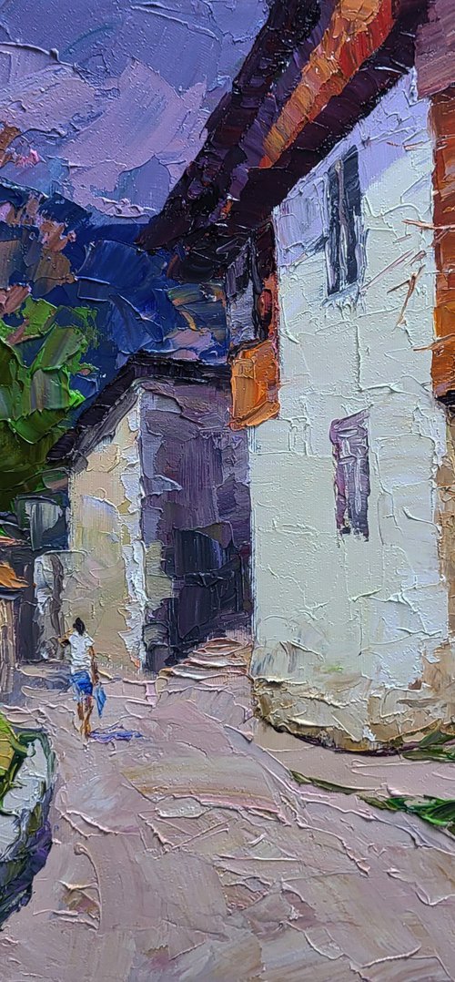 Historical Street of the City by Boris Serdyuk