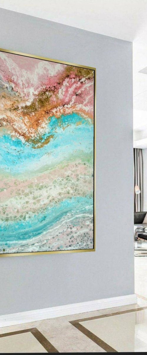 UTOPIA (80x120 cm) by Eleni Denart