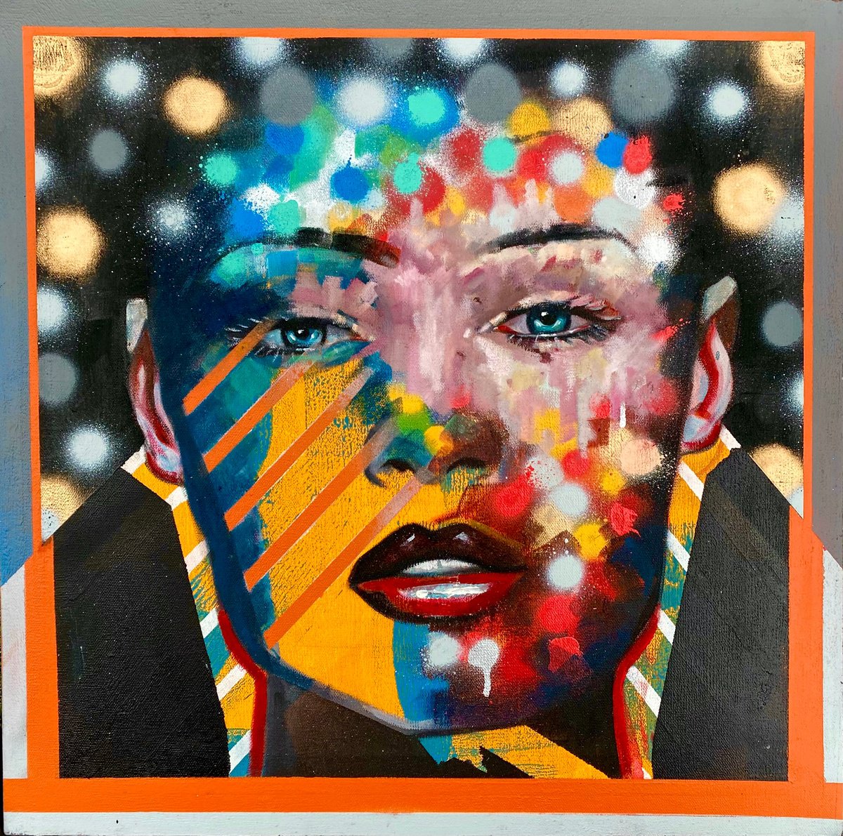 Girl By Stevie Nicholson, 20 X 20, Artwork For Sale On Artfinder