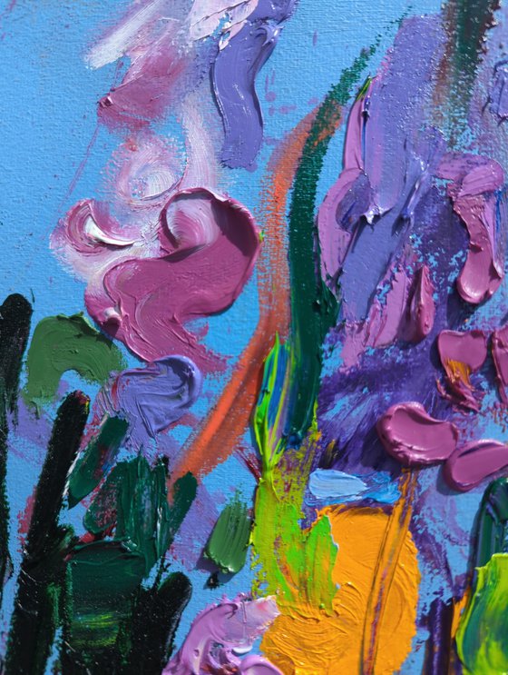 The fragrance of evening lilac