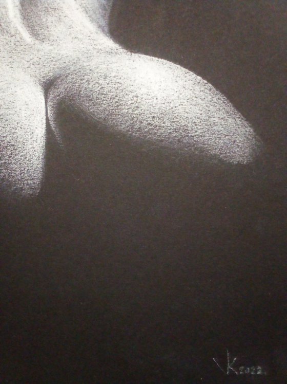 Nude noir #265 (21X29)cm