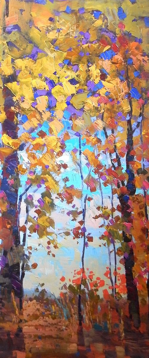 autumn forest by Sergey  Kachin
