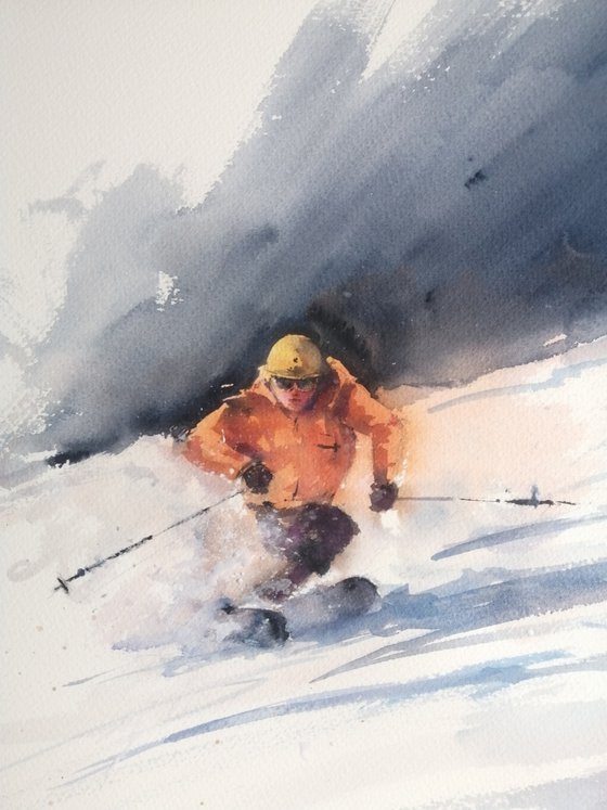 the skier 14