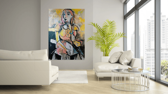 Woman sitting (02-2025)