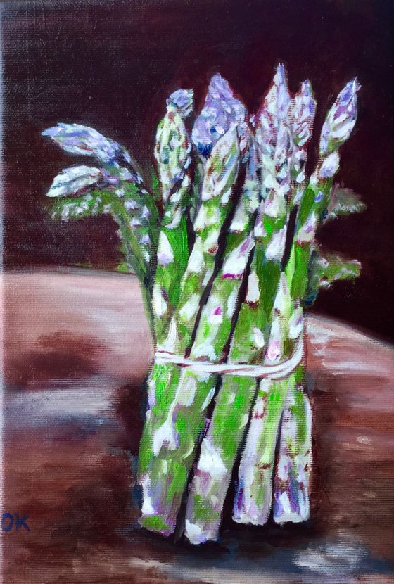 Asparagus..   Free shipping for the second work in the same box .