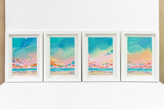 Iridescent Skies - Set of 4