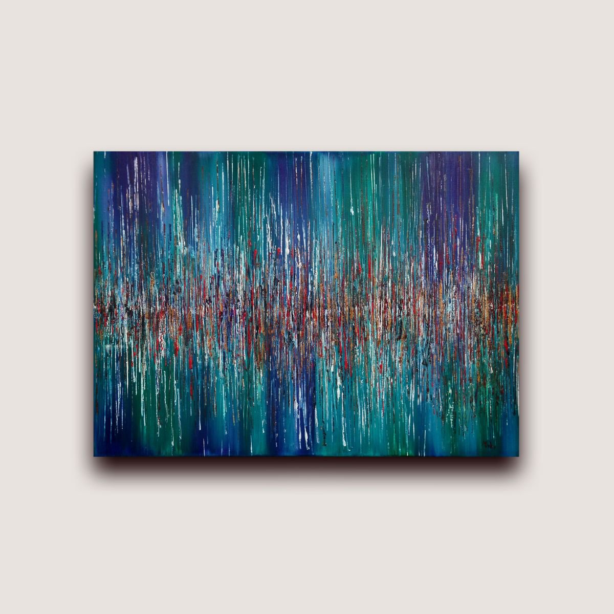Rainy Day, Dream Away - Abstract Landscape by Matthew Withey