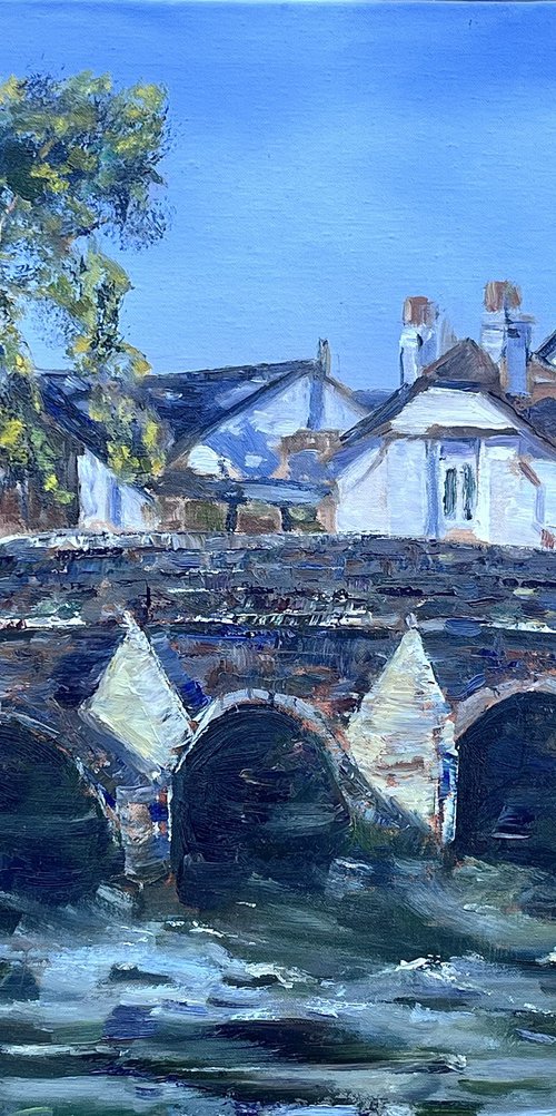 Town Bridge in Christchurch by Kamil Woj