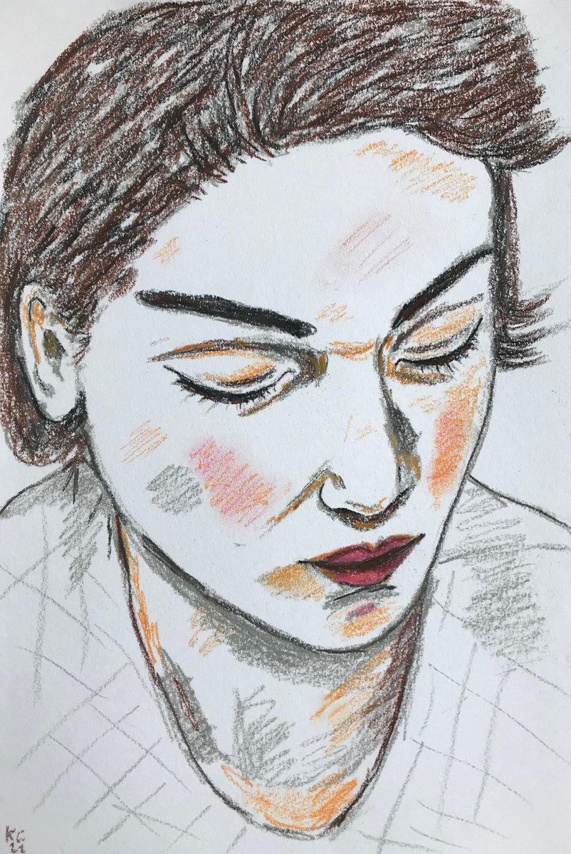 Pastel Portrait by Kitty Cooper