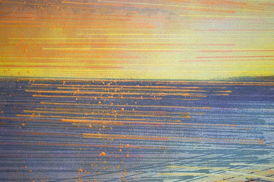 West Bay Cliffs At Sunset