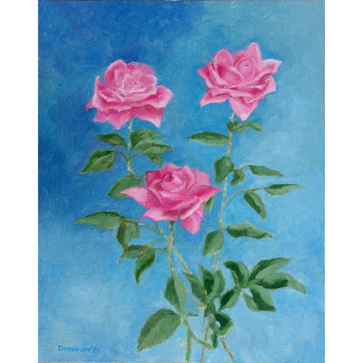 My Garden Roses 6 by Juri Semjonov