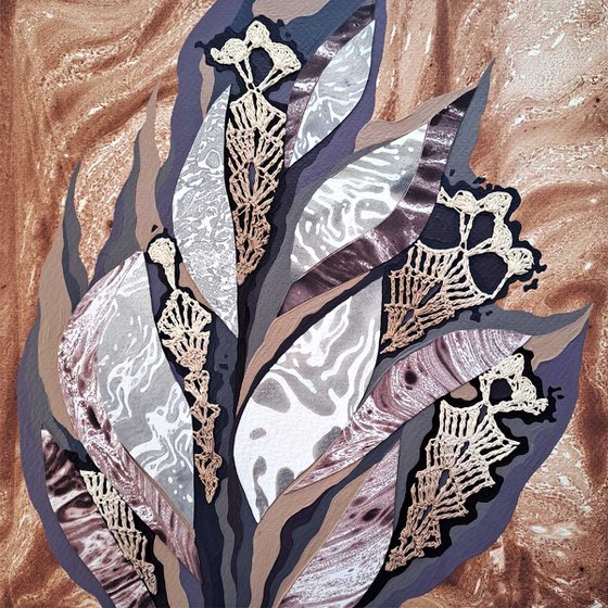 Set of 3 «Calm Tropics»