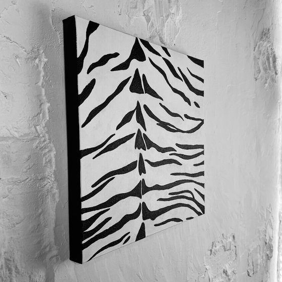 Monochrome Tiger Pattern