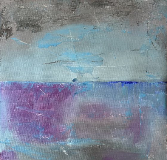 Abstract Seascape - Pink Seas 1