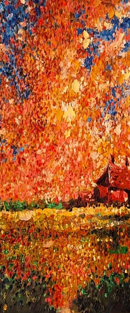 BURNING SKIES by Mark Fine Art
