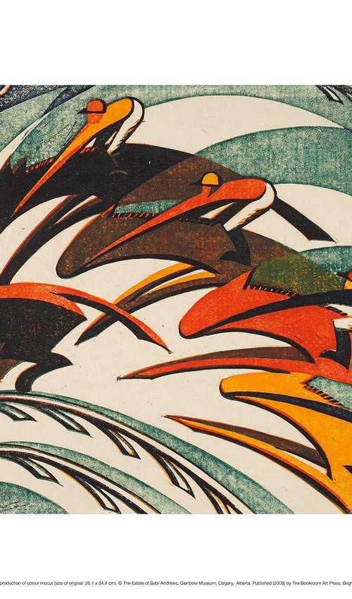 Racing by Sybil Andrews