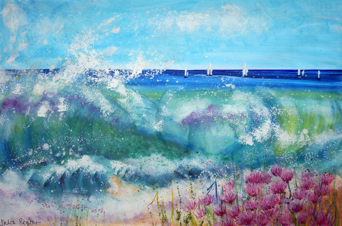 Summer Beach by Julia Rigby