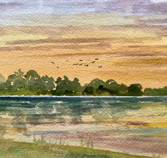 Evening Bewl Water in Kent