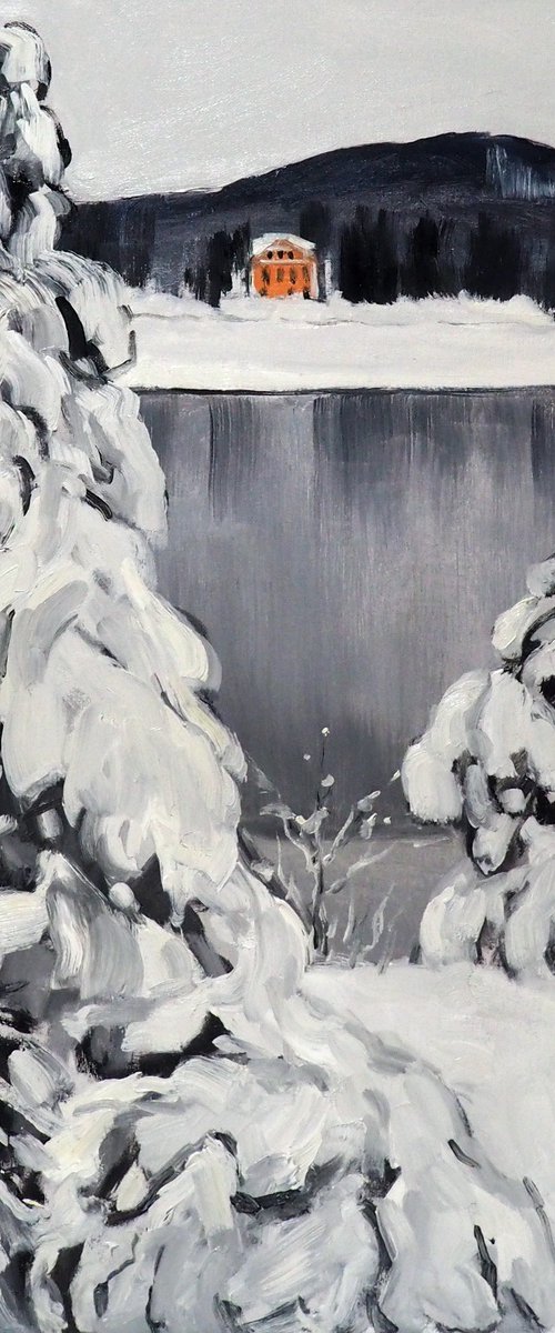 Winter landscape by Yuanyuan Liu