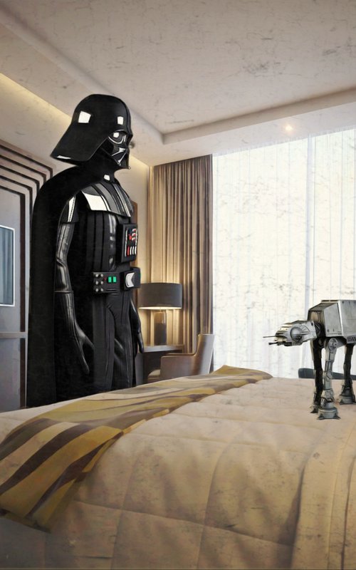 VADER AT THE HOTEL by Mr Strange