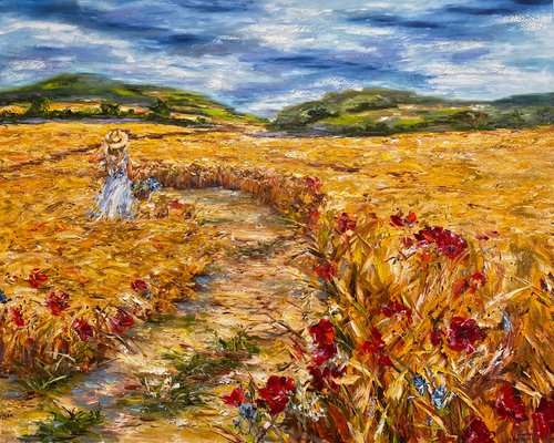 Promenade dans les champs by Diana Malivani