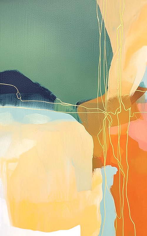 Sage green melody #3 by V+V Kniazievi