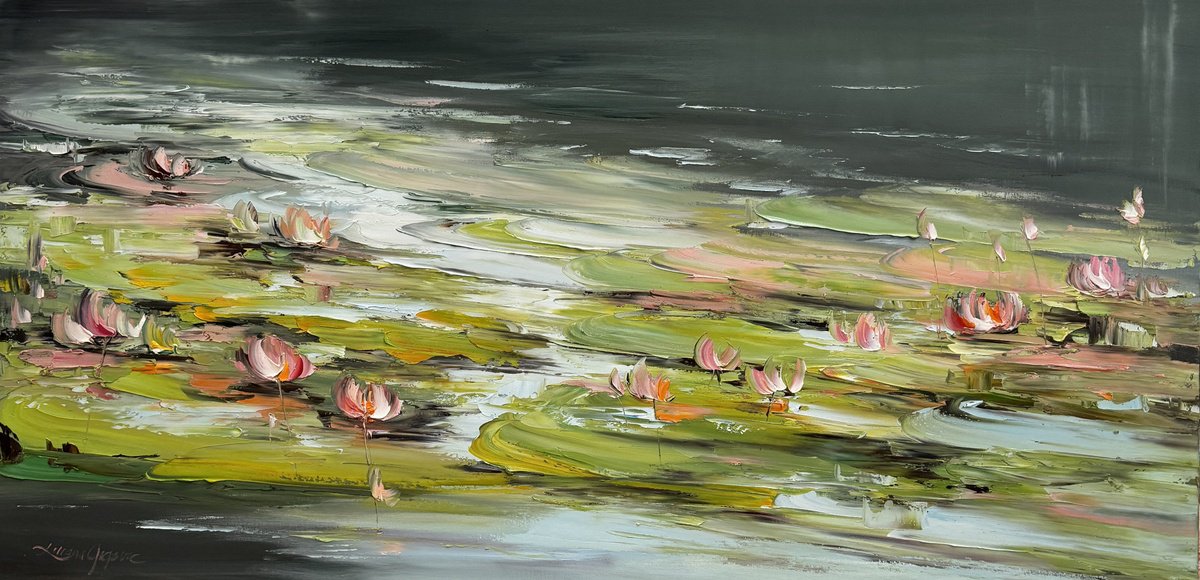 Water lilies No 173 by Liliana Gigovic