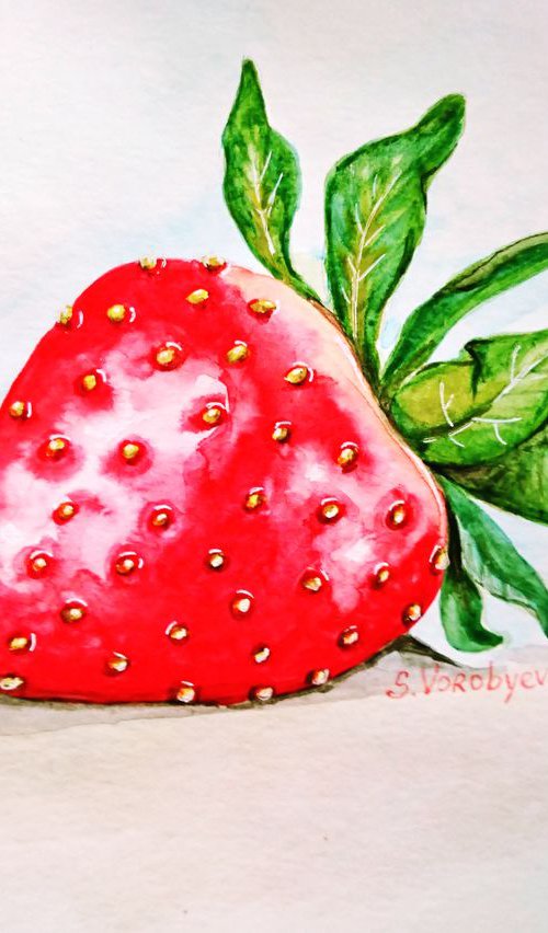 Strawberry by Svetlana Vorobyeva