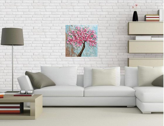 Pink Cherry Blossom Tree