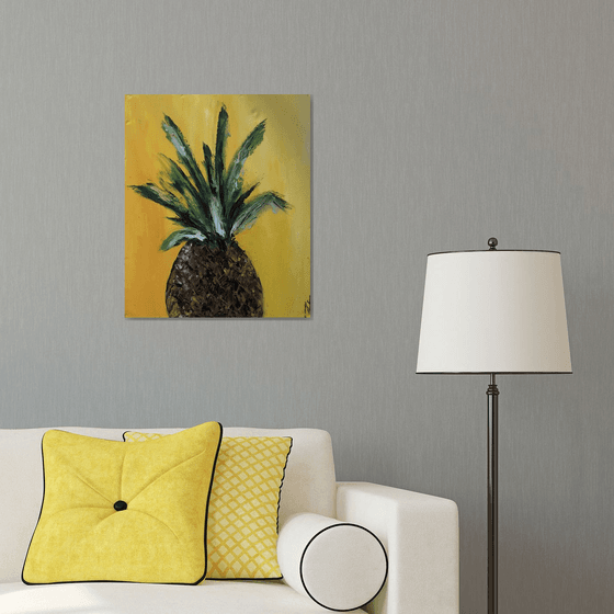 Pineapple, 50x60cm