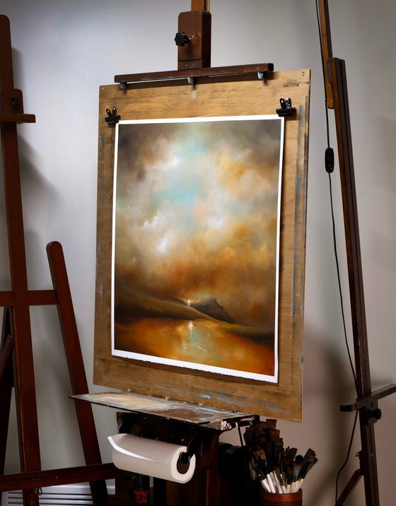 Old Man Of Storr Golden Sunset, Isle Of Skye