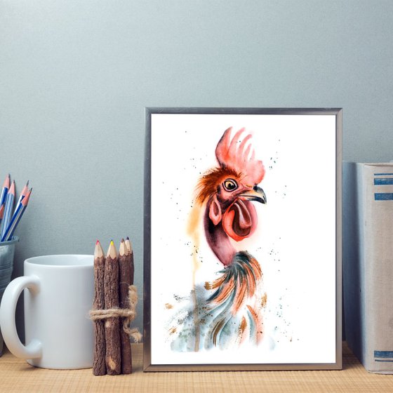 Whimsical Rooster