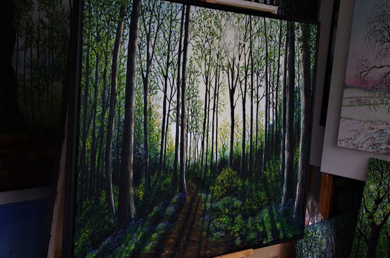 Magical Spring Light  92cm x 122cm