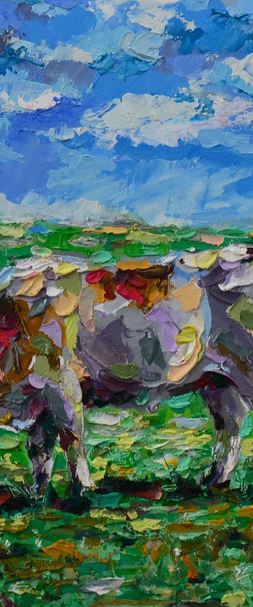 Silence of the Meadow by Mark Fine Art