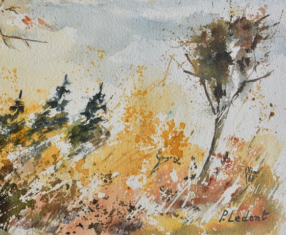 Autumn  watercolor