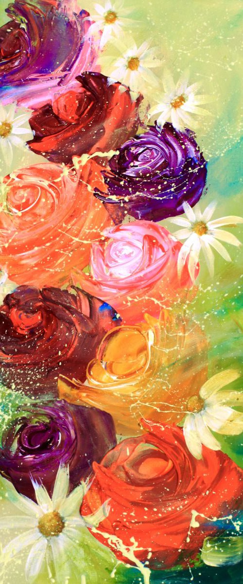 Sweet Daisy Rose by Emma Sian Pritchard