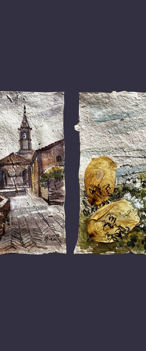 Pienza and San Marino by Natalia Veyner