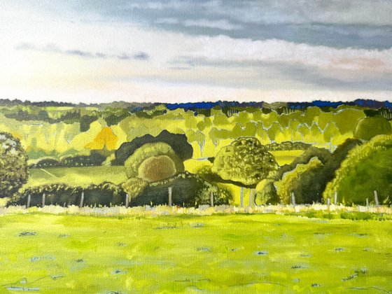 Suffolk Summer Landscape