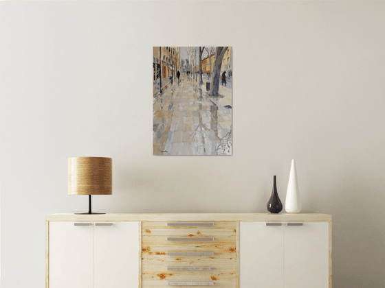 Wet Cours Mirabeau, Aix-en-Provence