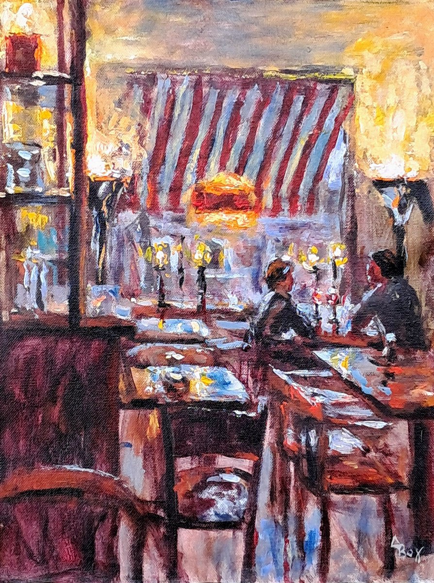  Two To Tango By Dimitris Voyiazoglou, 17 X 20, Artwork For Sale On Artfinder