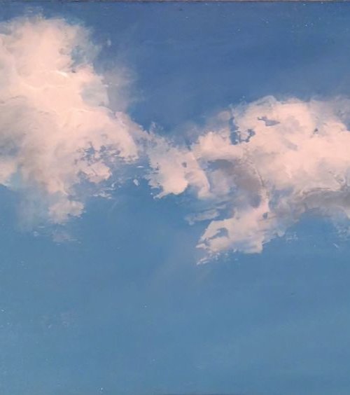 You and I, as two clouds by Ivan  Grozdanovski