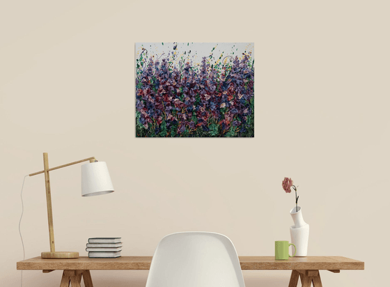 Plum Blossom Mixed Media