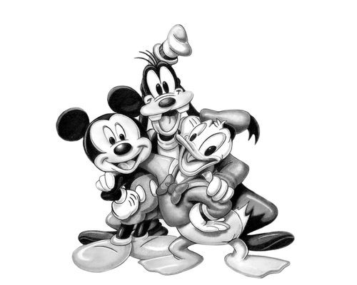 Mickey & Friends by Paul Stowe