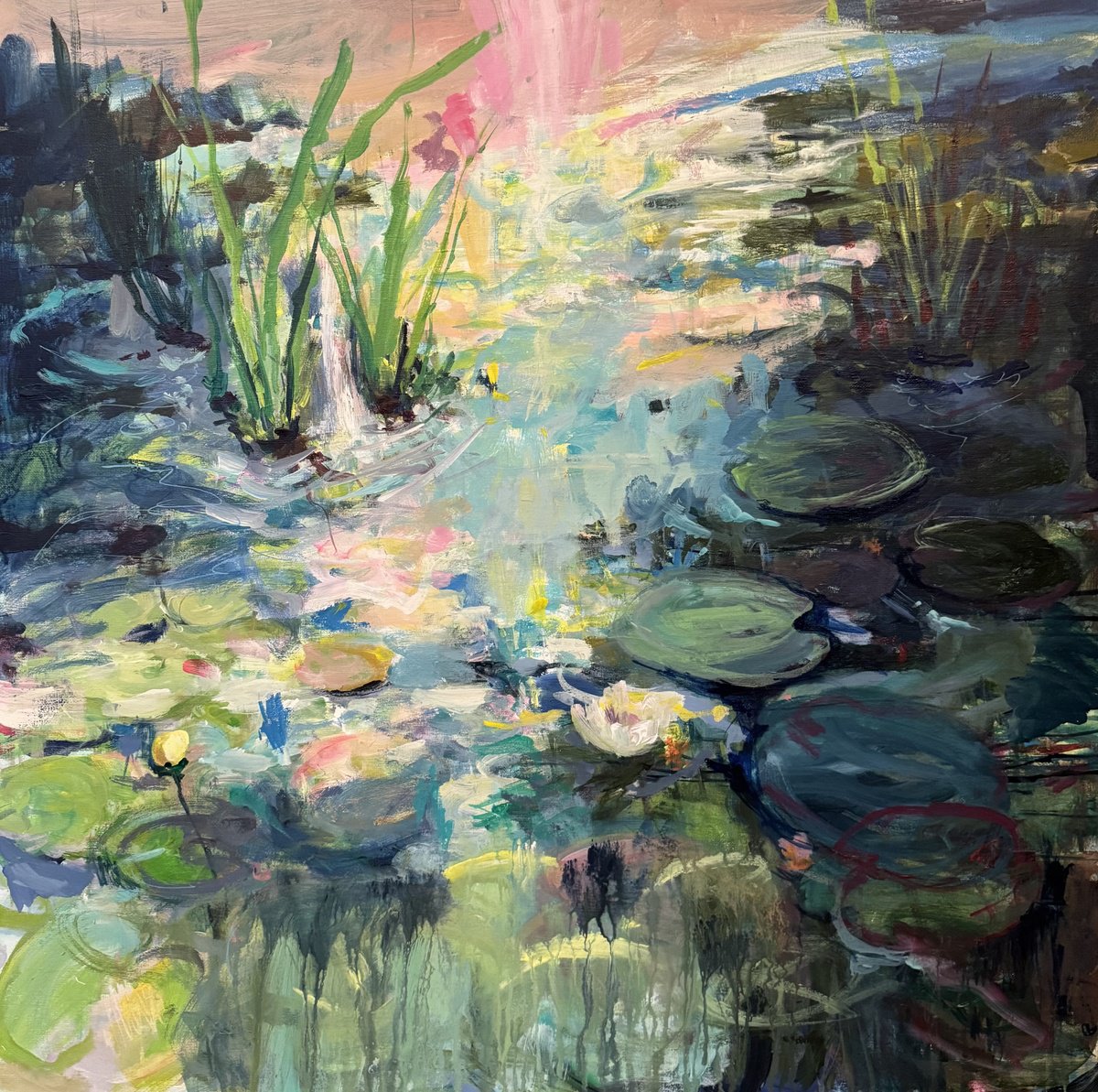 Distant Dreams By Ayse Mcgowan, 30 X 30, Artwork For Sale On Artfinder