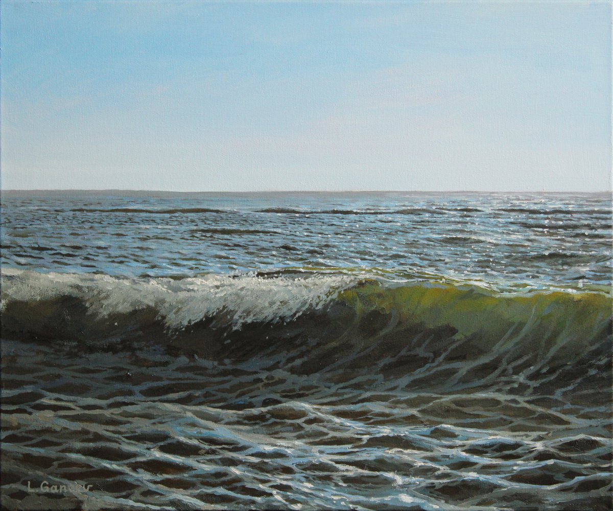 Running wave. 60x50 cm by Linar Ganeev