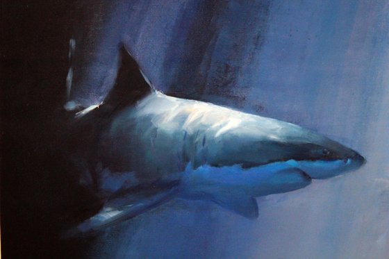 Deep blue waters