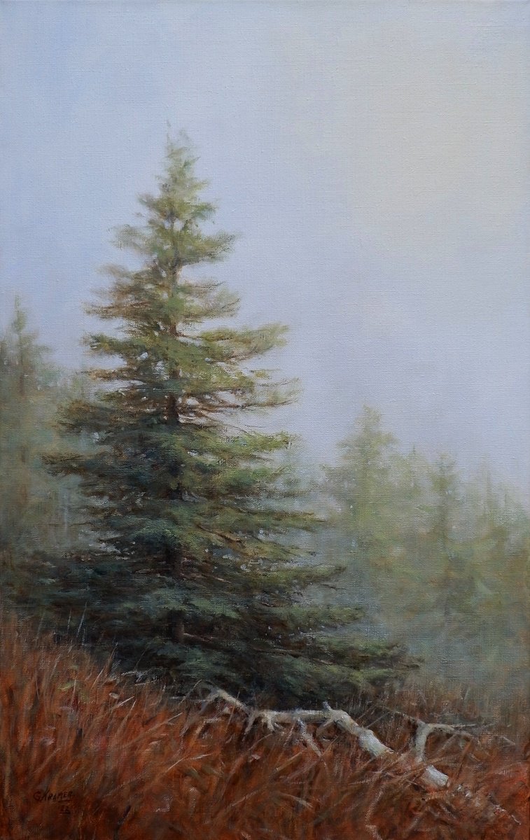  Just A Tree By Gerard Kramer, 20 X 31, Artwork For Sale On Artfinder