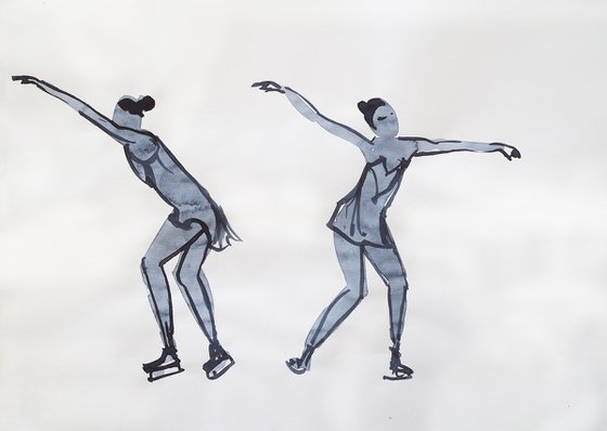 Figure skating - sketch in motion, vol.2