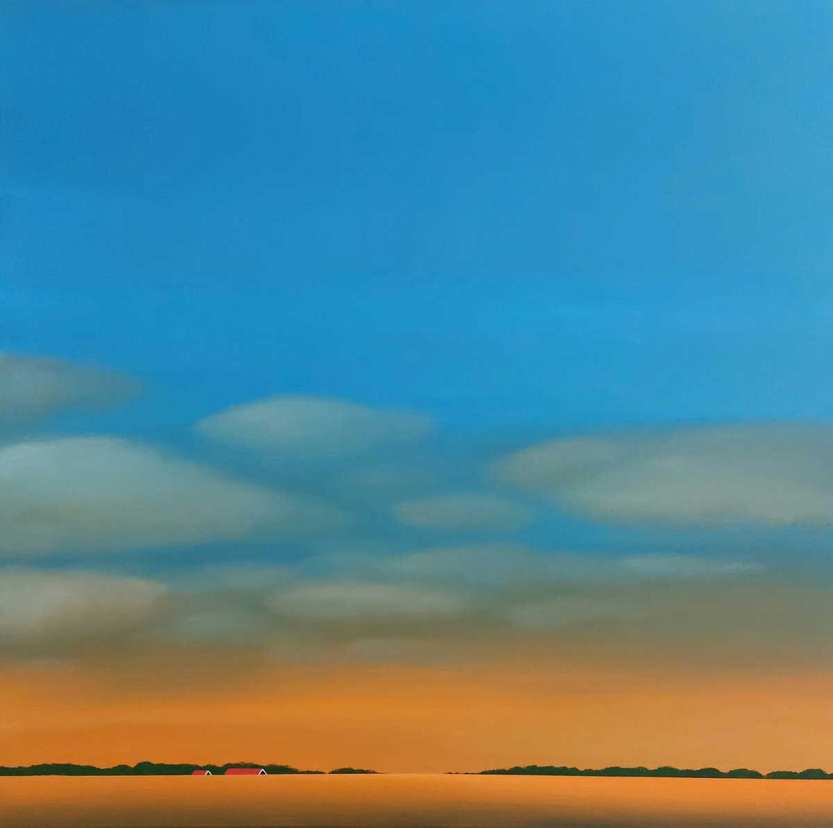  Dawn (Aurora) By Nelly Van Nieuwenhuijzen, 31 X 31, Artwork For Sale On Artfinder