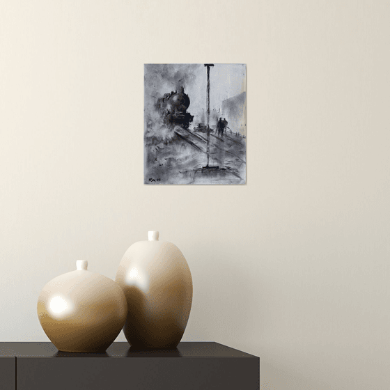 From the great age of steam….